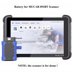 Battery Replacement for MUCAR 892BT Scanner